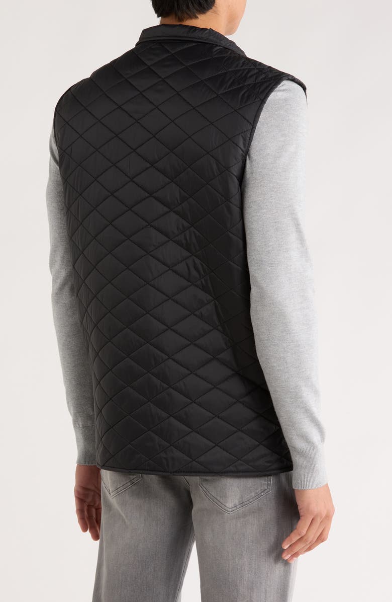 WEATHERPROOF VINTAGE Diamond Quilted Vest, Alternate, color, Jet Black