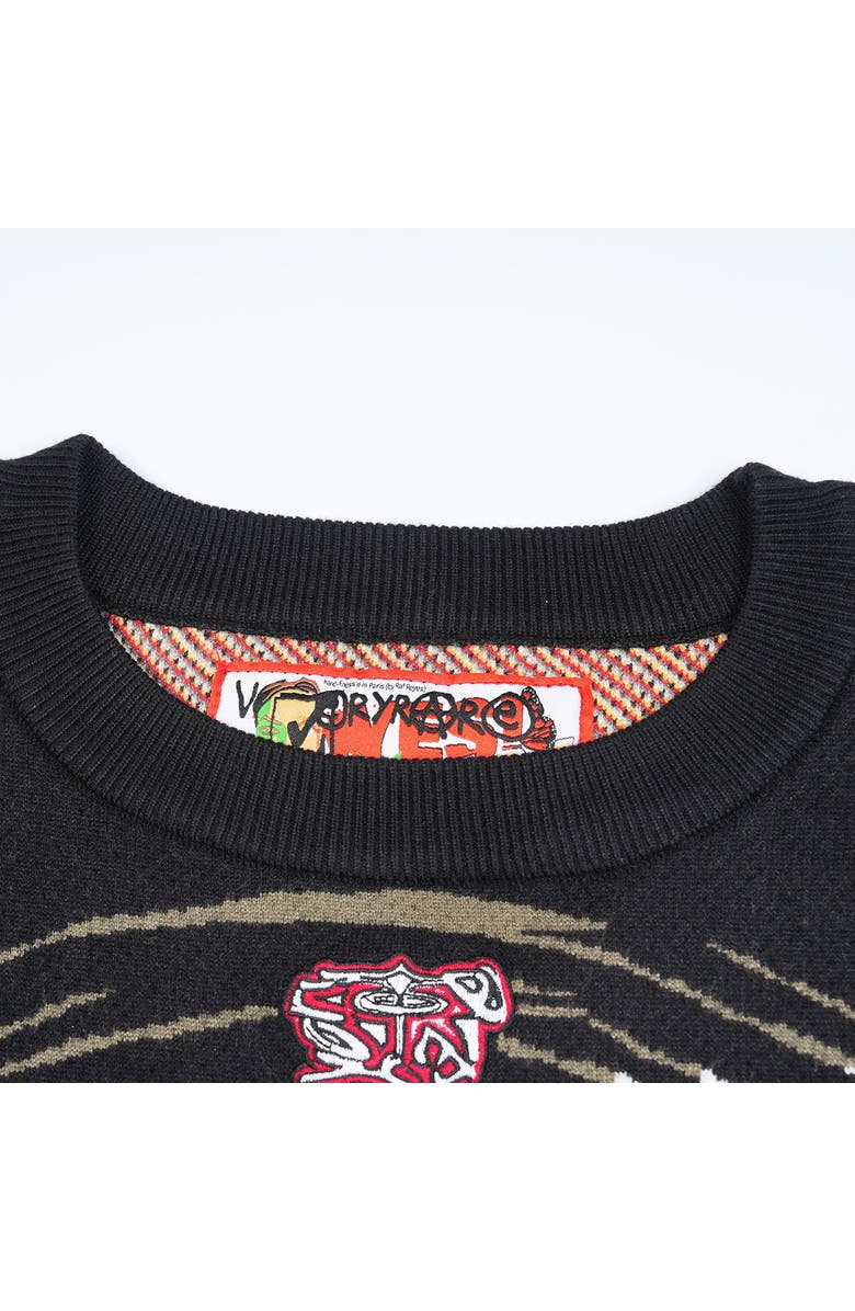 VERYRARE Flame Crewneck, Alternate, color, Black