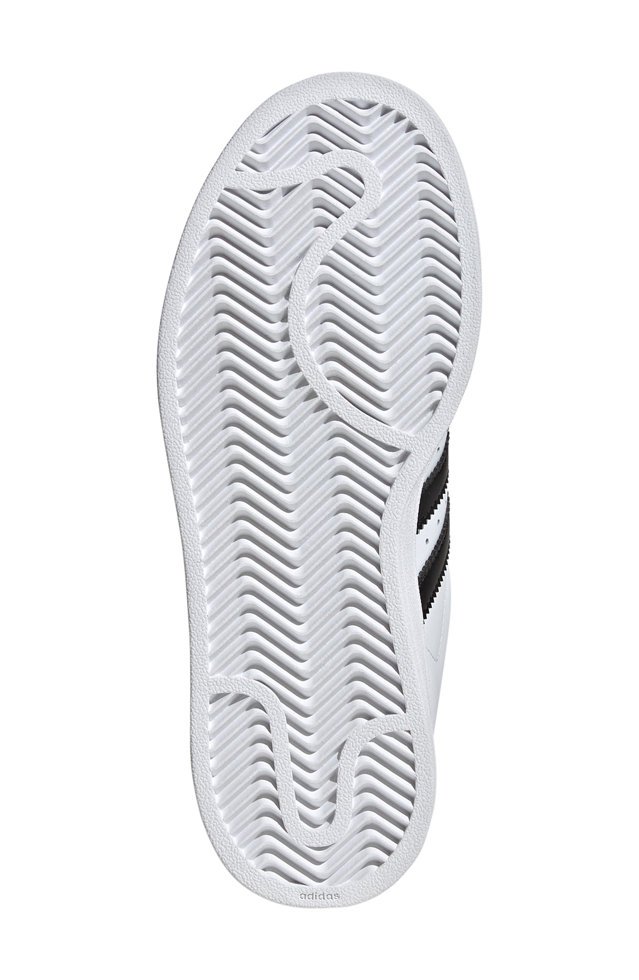 adidas Kids' Superstar Sneaker, Alternate, color, Cloud White/ Black/ White