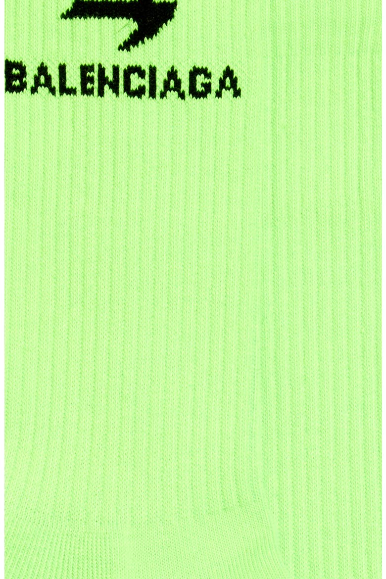 Sporty B Tennis Socks, Alternate, color, GRASS GREEN/ BLACK