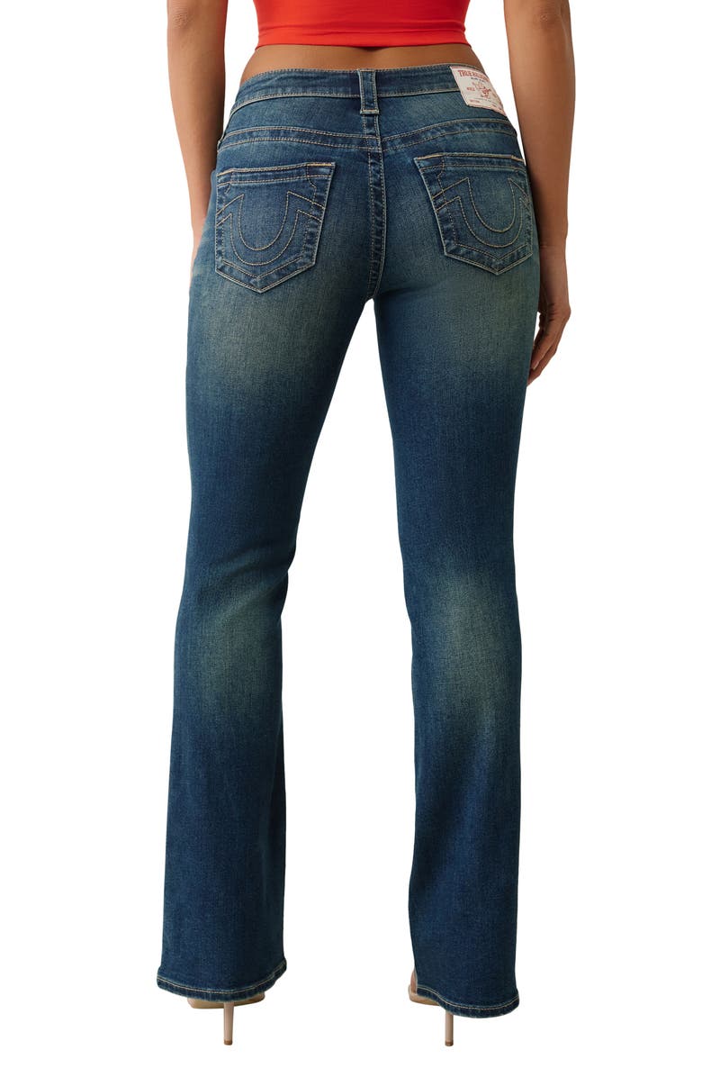 True Religion Becca Mid Rise Bootcut Jeans, Alternate, color, Nautical Blue