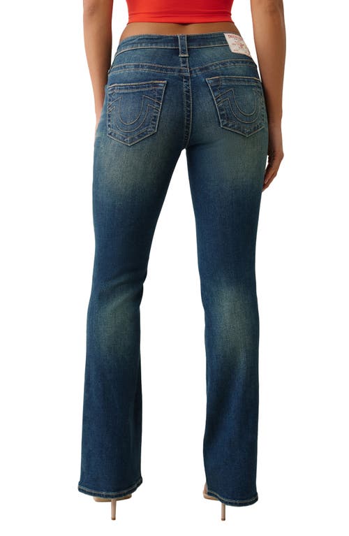 True Religion Becca Mid Rise Bootcut Jeans In Blue