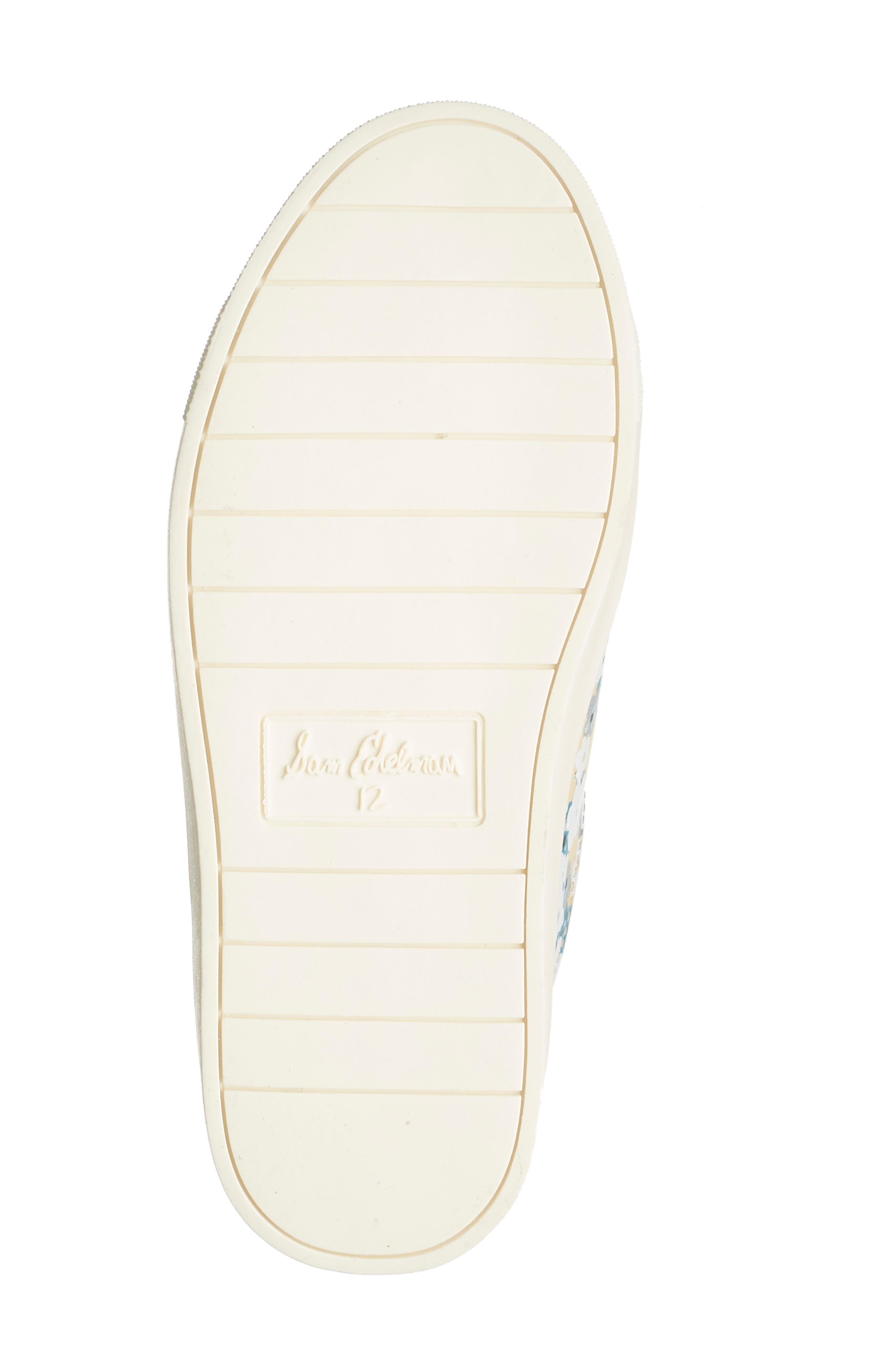 Sam Edelman Ethyl Floral Leather Sneaker, Alternate, color, 