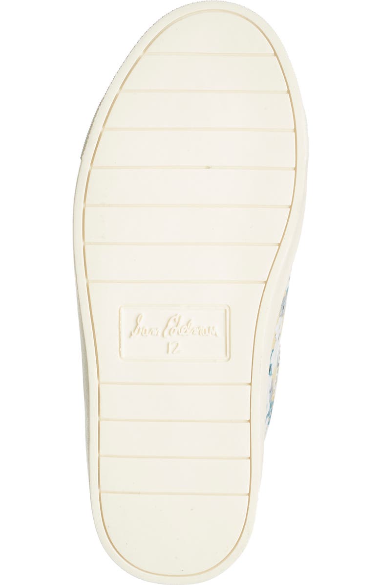 Sam Edelman Ethyl Floral Leather Sneaker, Alternate, color,