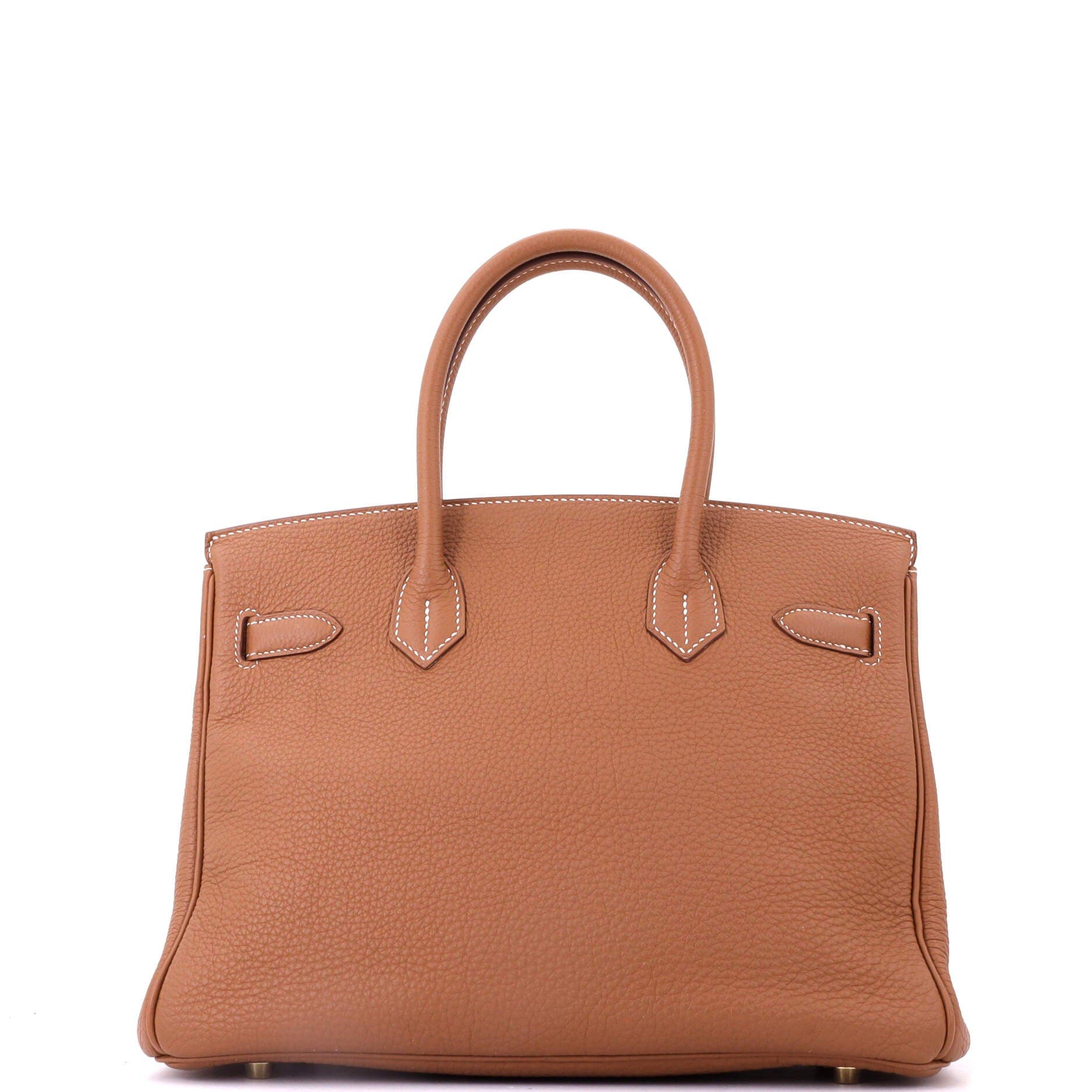 81034712 Birkin Handbag Brown Togo with Gold Hardware 30, Alternate, color, 