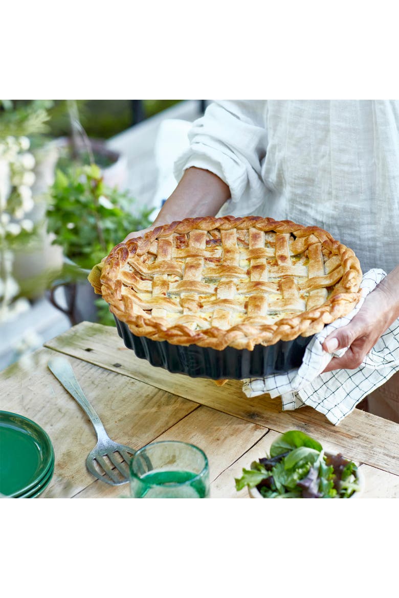 11-Inch Deep Tart Dish, 2.1 Quart, Alternate, color, Cedar