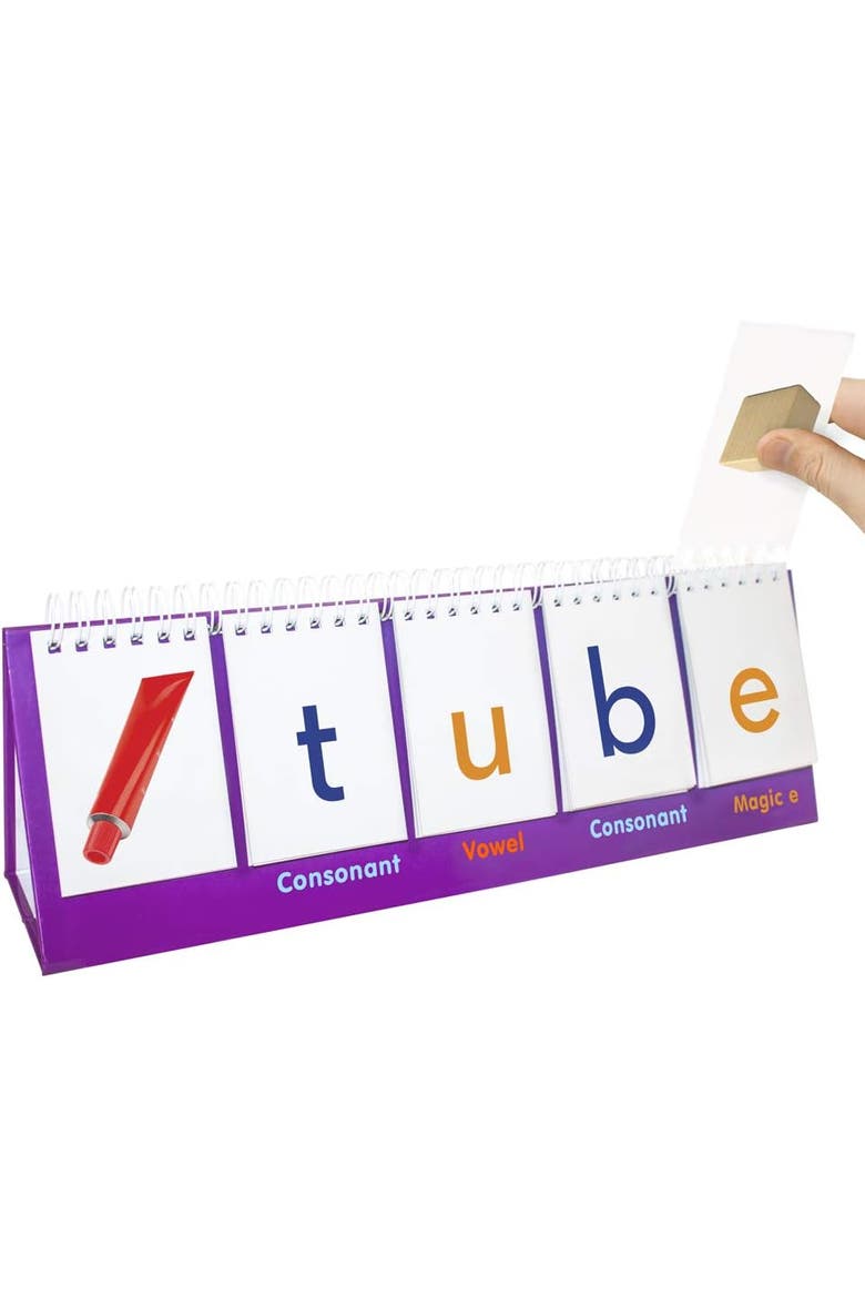Language Arts and Learning Blends Educational Flash Cards, Alternate, color, Multicolored