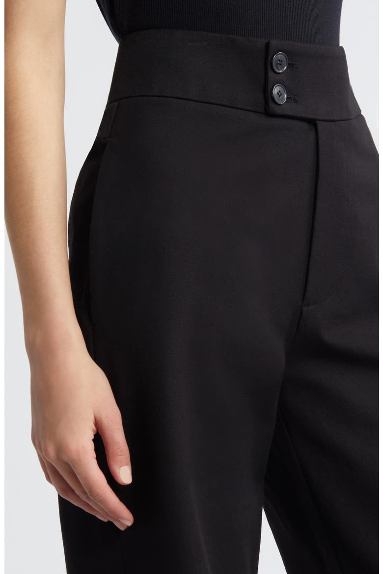 Le Hardy High Waist Wide Leg Pants, Alternate, color, BLACK