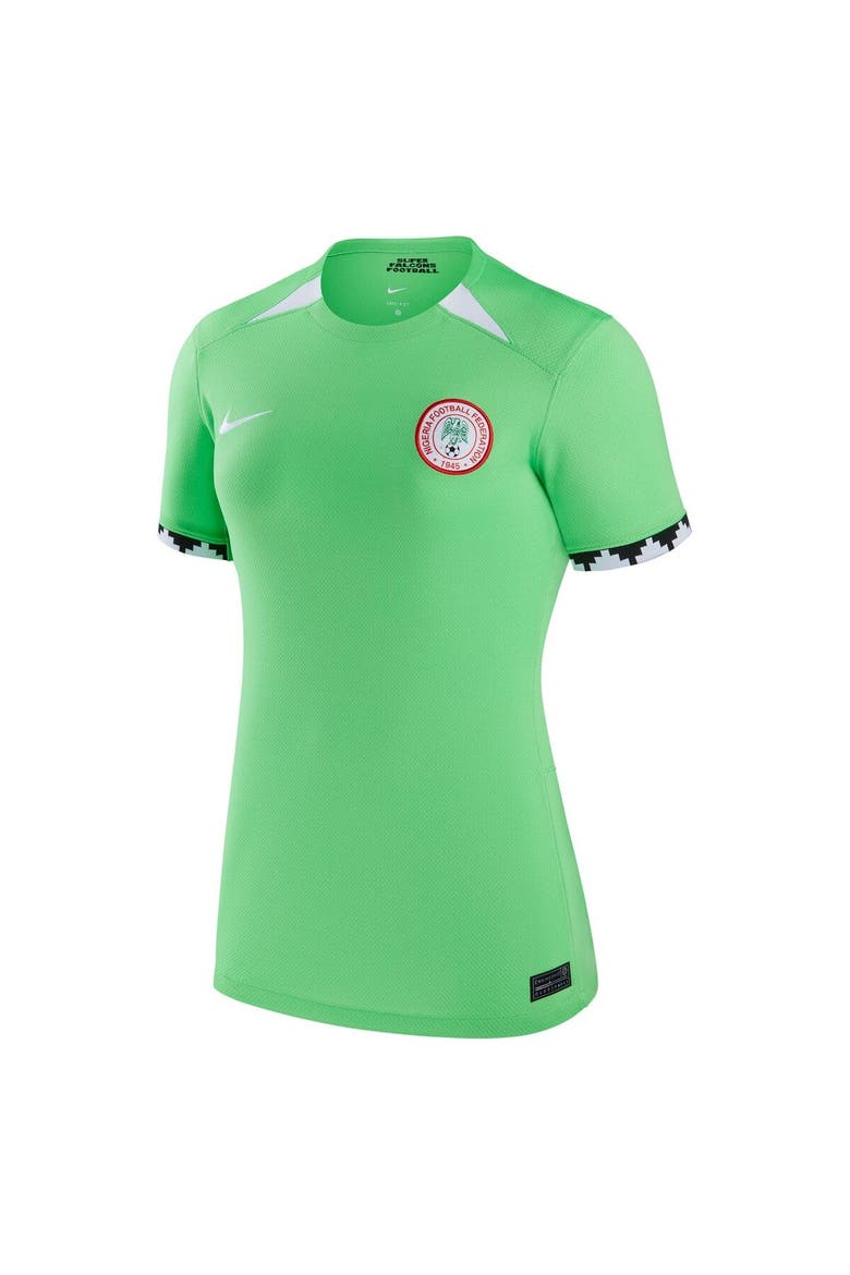 Women's Nike Green Nigeria Women's National Team 2023 Home Stadium Replica Jersey, Alternate, color, Green
