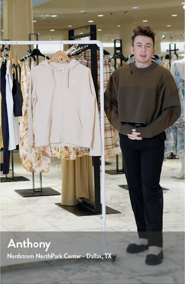 Sportswear Club Fleece Full Zip Hoodie, sales video thumbnail