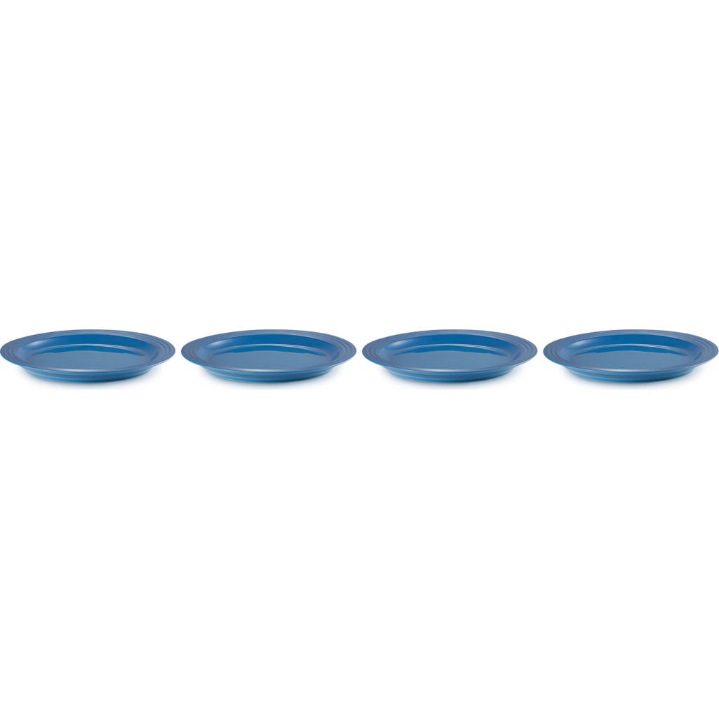 Le Creuset Vancouver Set Of 4 Salad Plates In Marseille