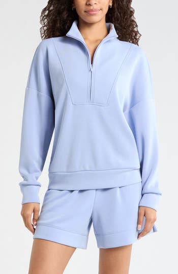 Zella Ultra Soft Half Zip Pullover | Nordstrom