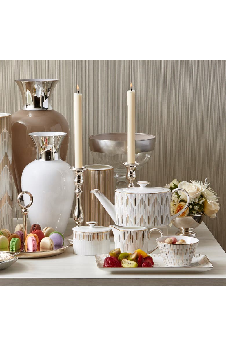 Prouna Luminous Large Teapot, Alternate, color, White