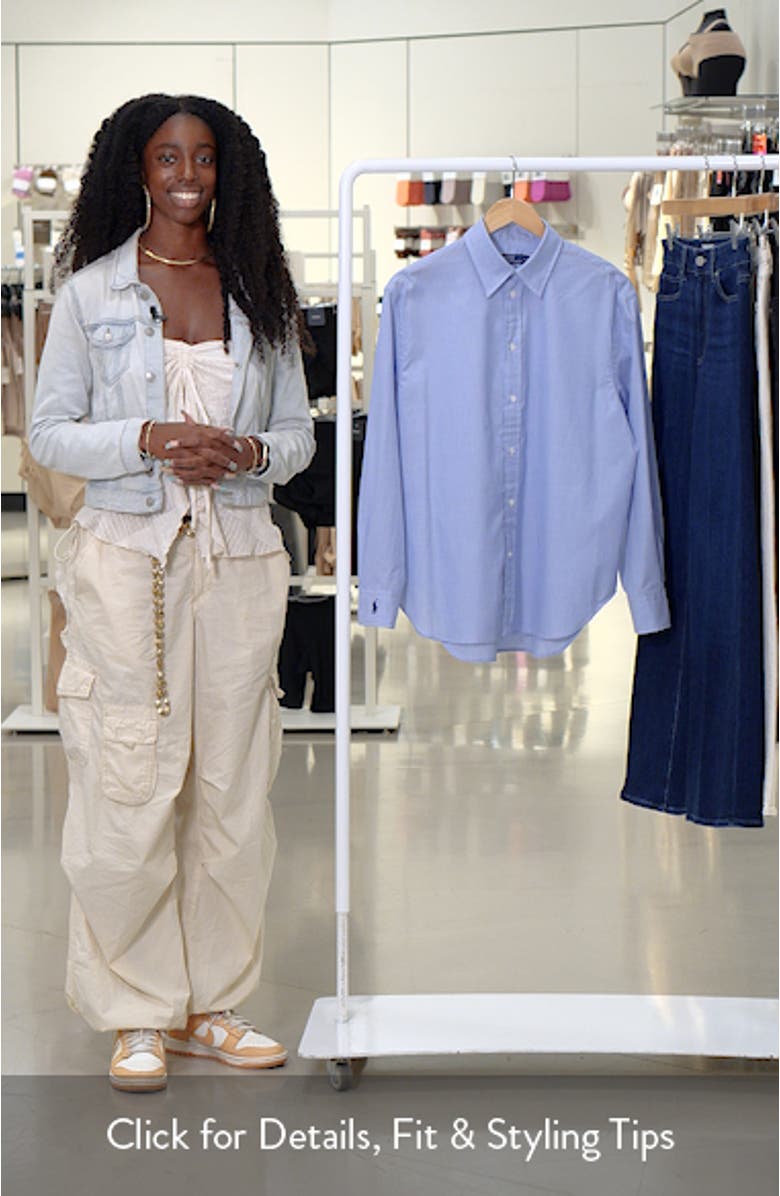 Oversize Button-Up Shirt, sales video thumbnail