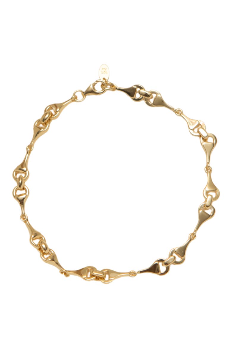 All Around Equestrian Chain Bracelet, Main, color, GOLD