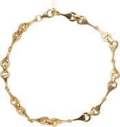 Argento Vivo Sterling Silver All Around Equestrian Chain Bracelet