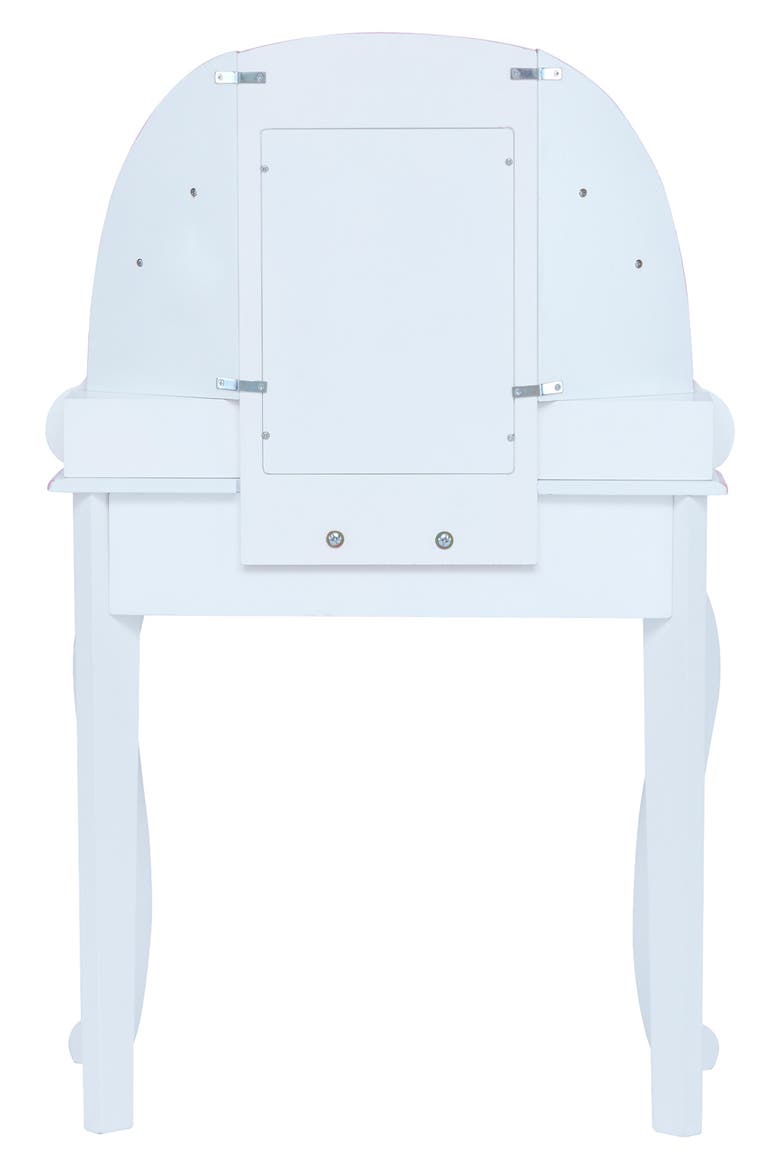 Fantasy Fields Little Dreamer Vanity & Stool, Alternate, color, PINK