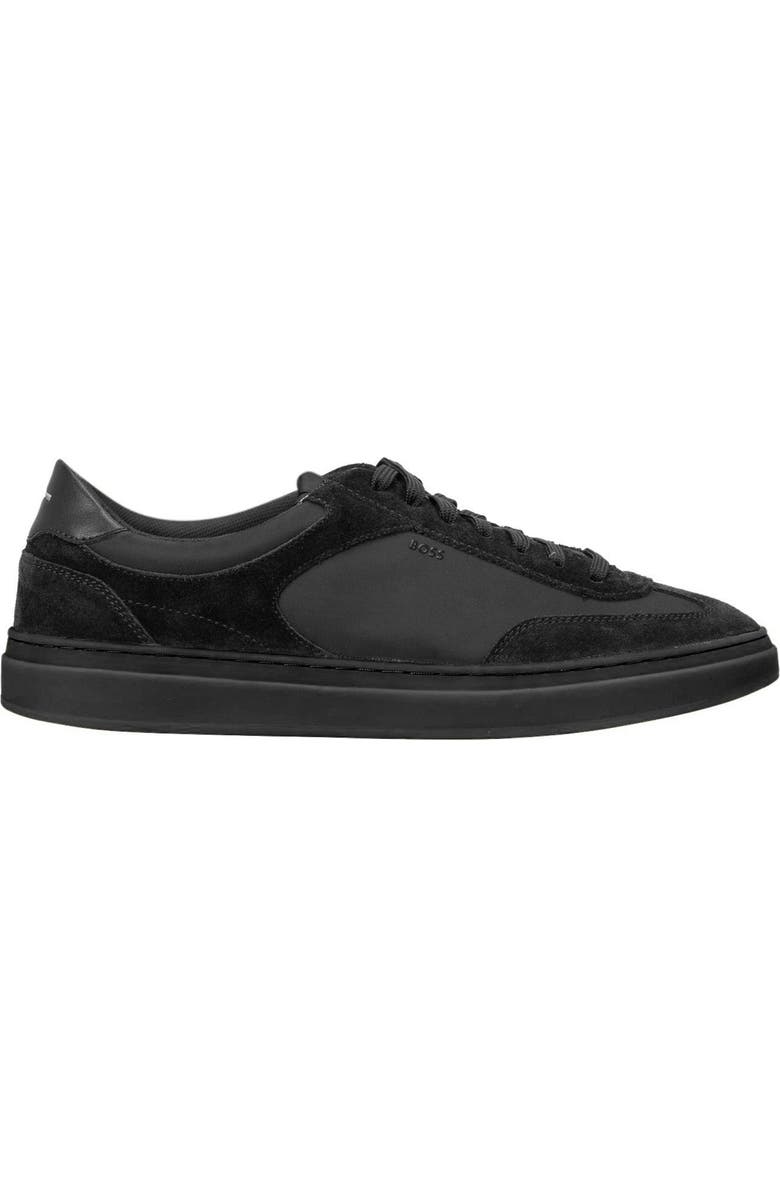 BOSS Kieran Low Top Racing Sneaker, Main, color, Black