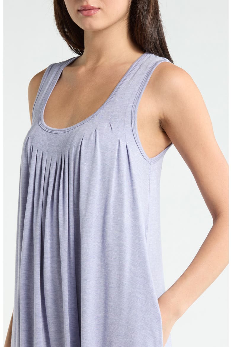 Kate Pleat Front Chemise, Alternate, color, SOFT LAVENDER