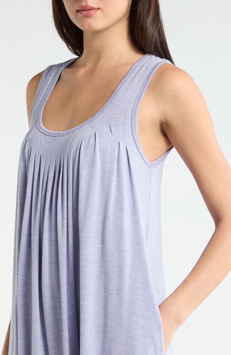 Papinelle Kate Pleat Front Chemise, Alternate, color, Soft Lavender