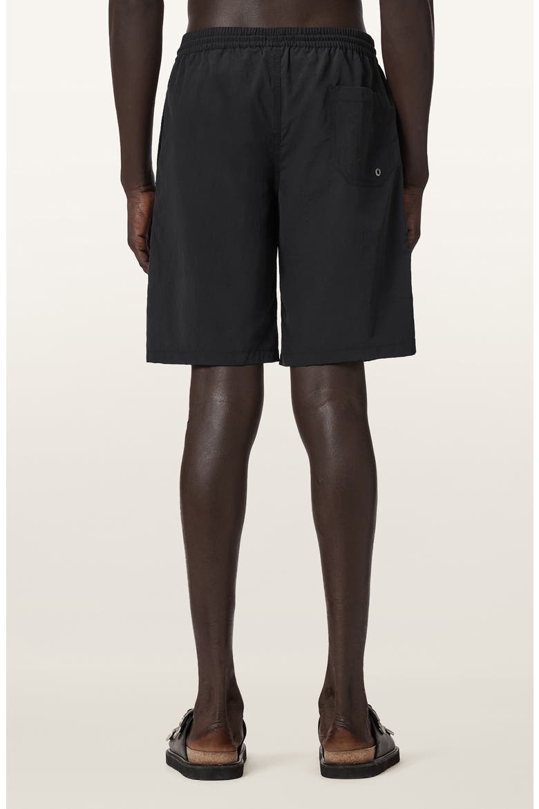 Pier Swim Trunks, Alternate, color, JET BLACK
