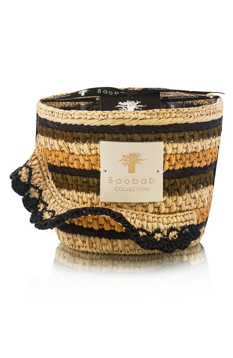 Baobab Collection Fety Anjara Candle, Main, color, Khaki