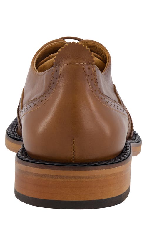 Karl Lagerfeld Paris Wingtip Derby In Cognac