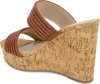 Cailyn Platform Wedge Slide Sandal
