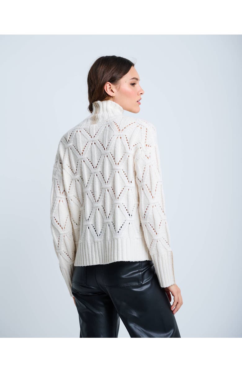 Lisa Todd The Stand Out Sweater, Alternate, color, Winter White