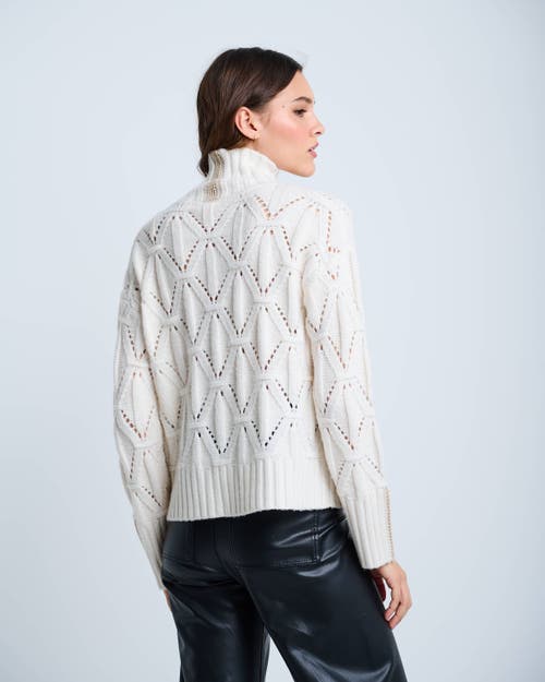Lisa Todd The Stand Out Sweater In White