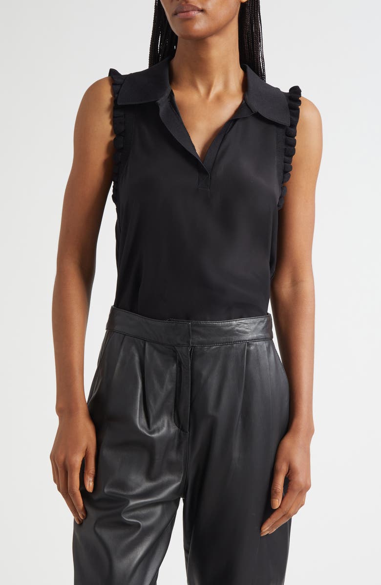 Cinq à Sept Carson Silk Sleeveless Top, Main, color, 
