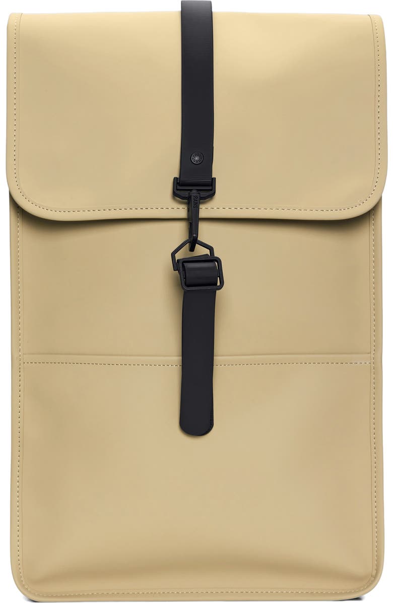 Rains Waterproof Backpack, Main, color, Sand