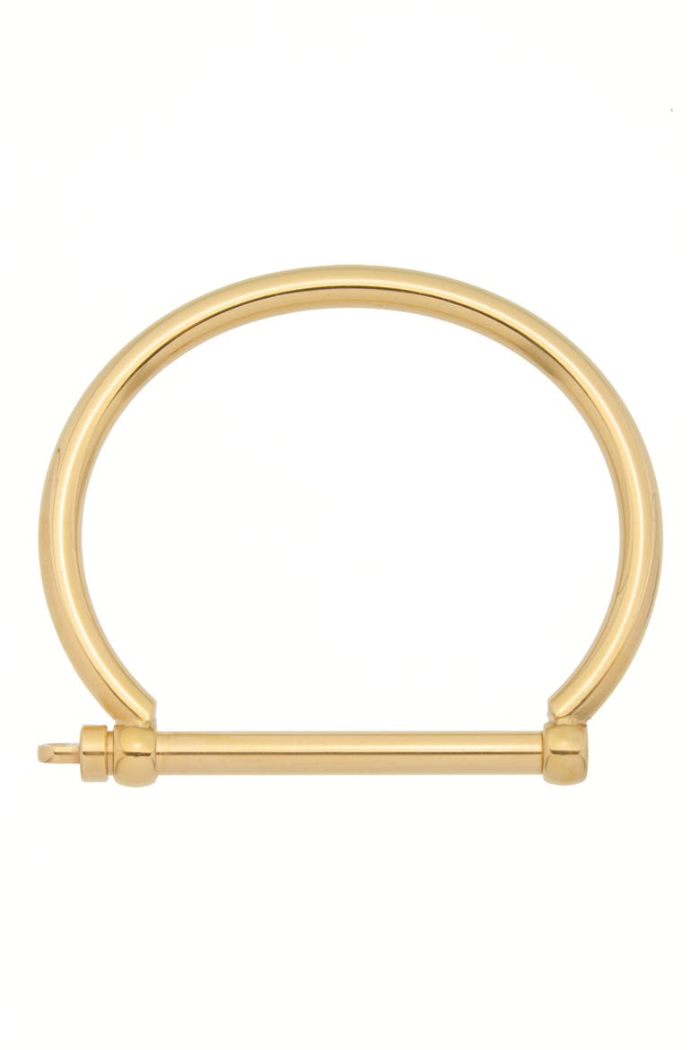 Water Resistant Bangle Bracelet, Main, color, GOLD