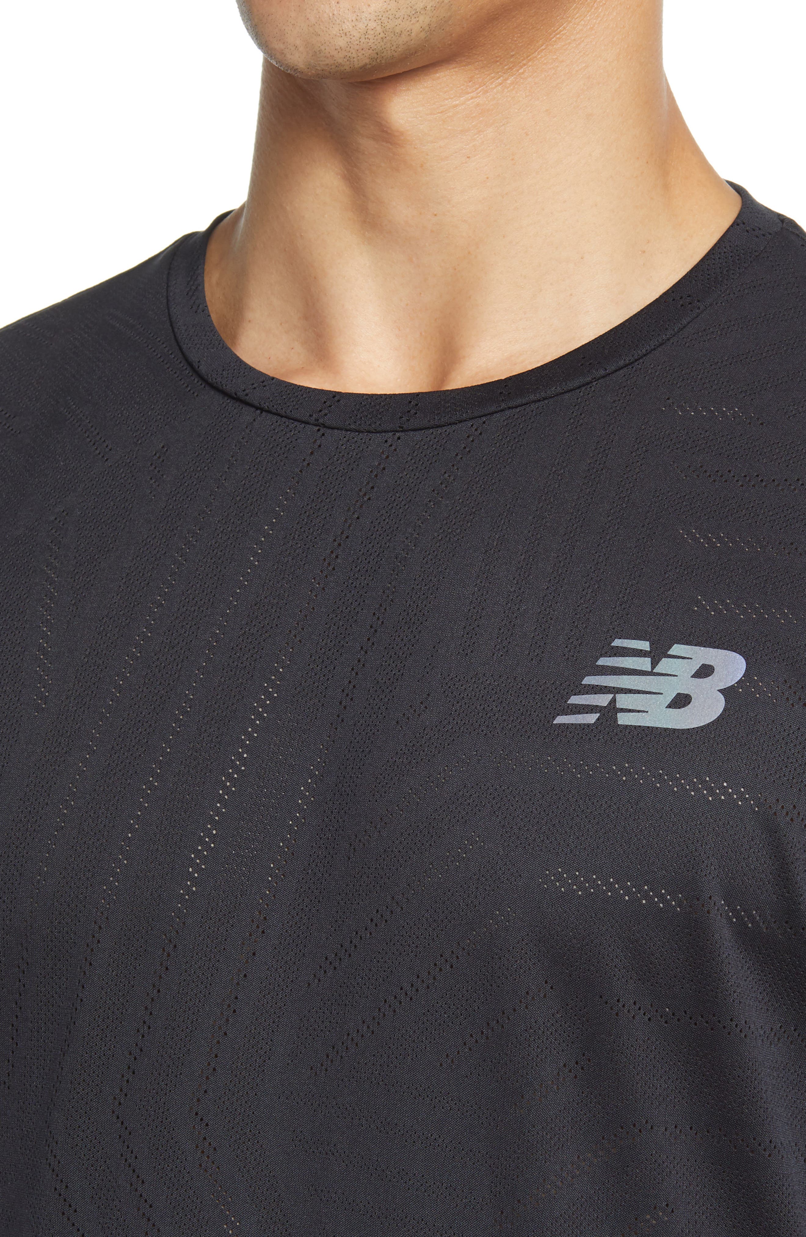 New Balance Q Speed Fuel Jacquard Performance T-Shirt (Men) | Nordstromrack