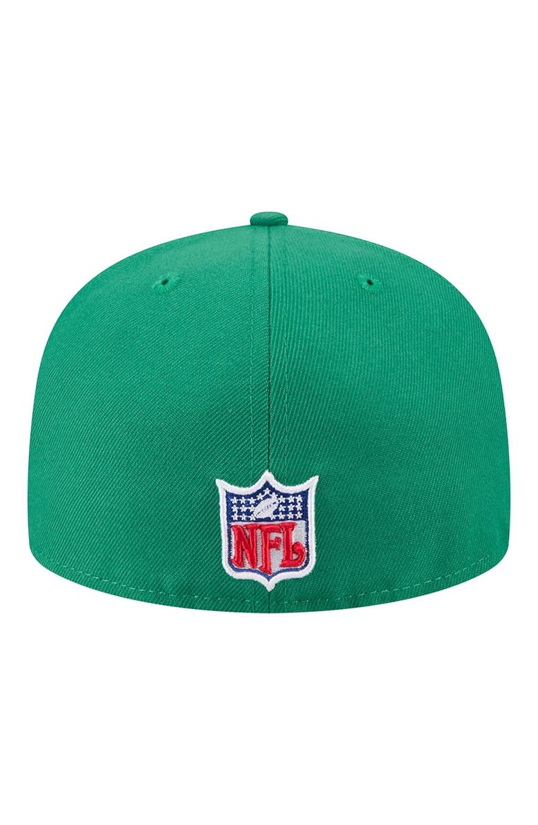 New Era Men's New Era Kelly Green Philadelphia Eagles  Main 59FIFTY Fitted Hat, Alternate, color, Kelly Green