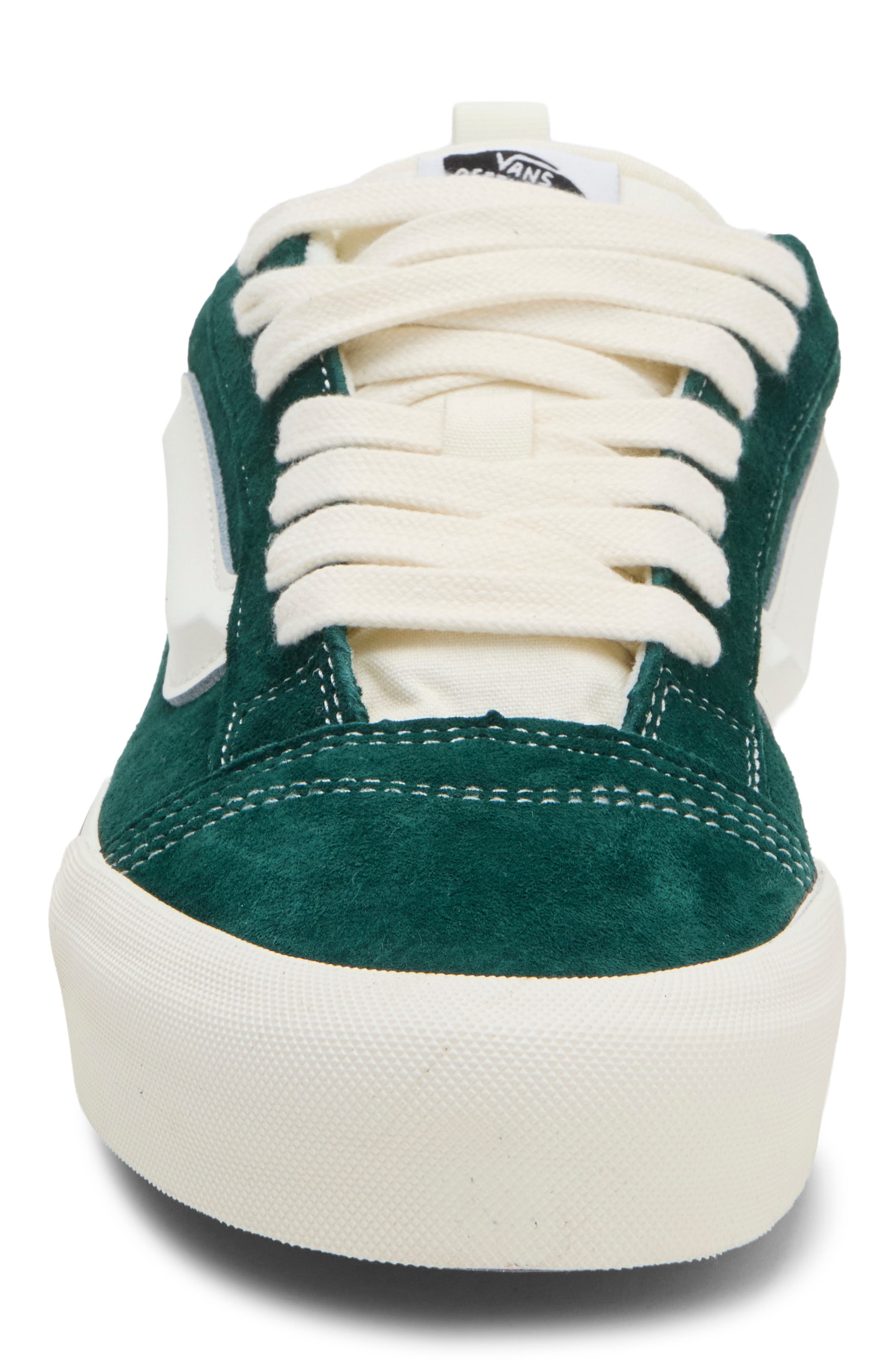 Knu Skool Suede Sneaker, Alternate, color, GREEN