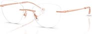 COACH 52mm Cat Eye optical glasses