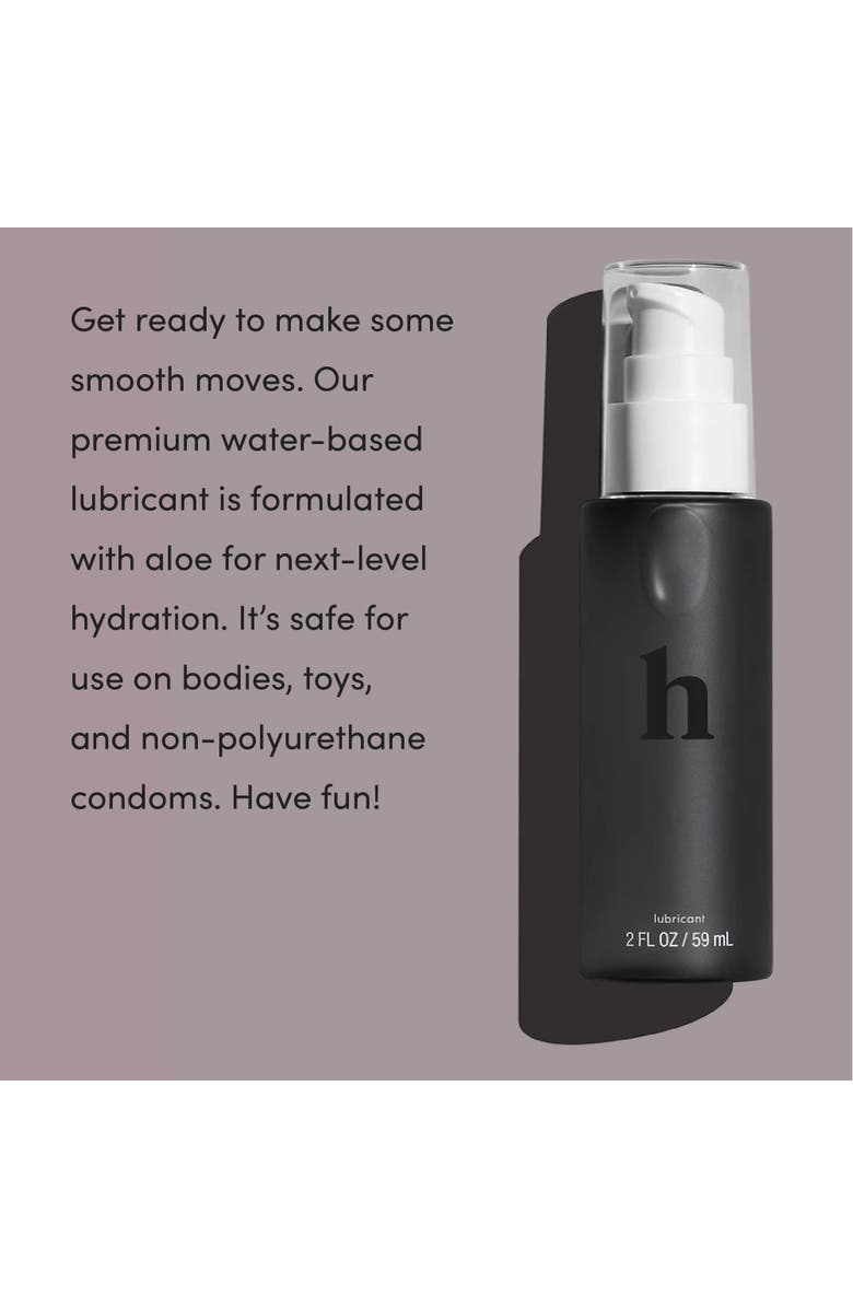 HIMS & HERS Glide Premium Lubricant Water Based, Aloe & Green Tea Infused, Hydrating, pH Balanced, Non Sticky Formula, Alternate, color, Beige