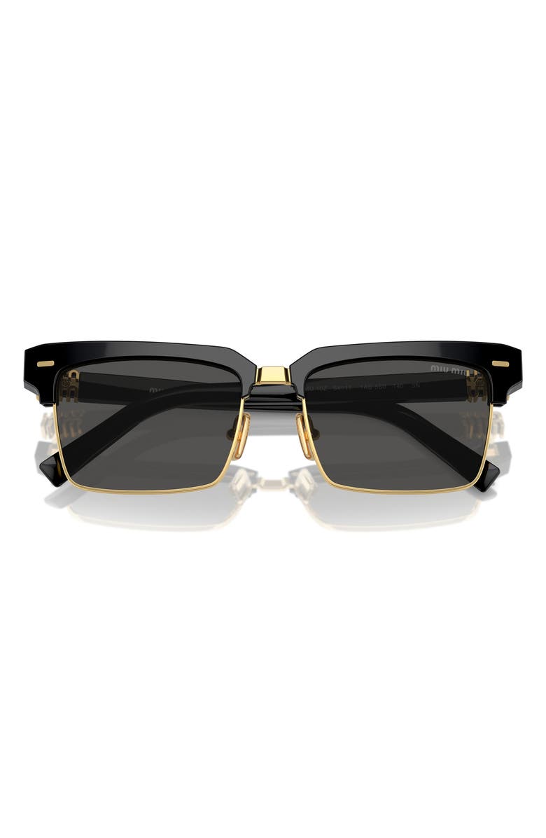 Miu Miu 54mm Square Sunglasses, Main, color,