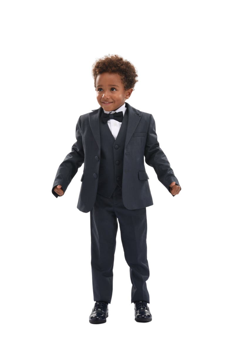 MOUSTACHE Peak Lapel Tuxedo, Alternate, color, Steel Blue