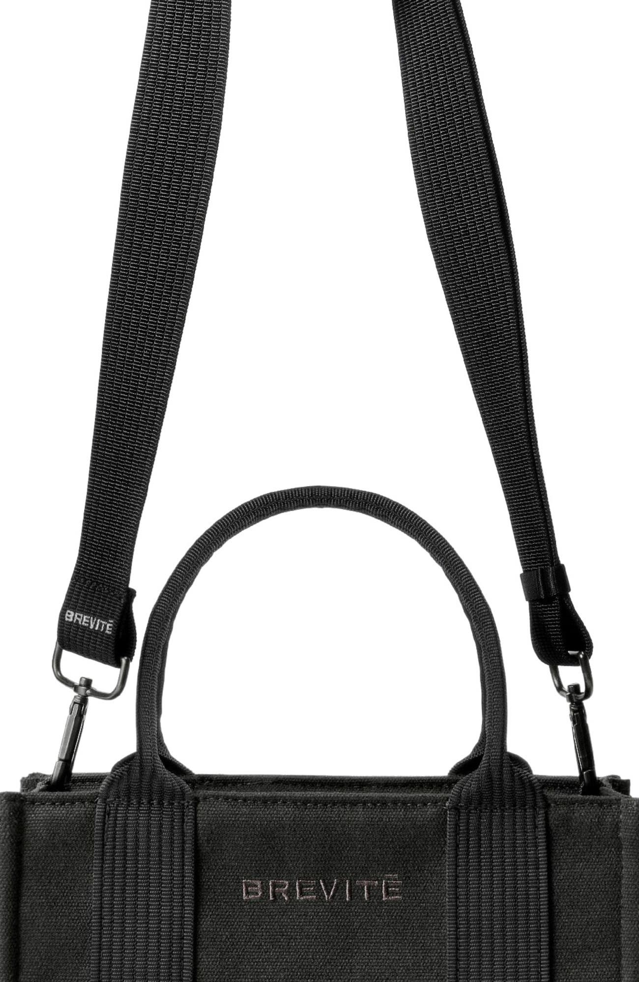 Brevite The Anywhere Camera Tote, Alternate, color, Triple Black