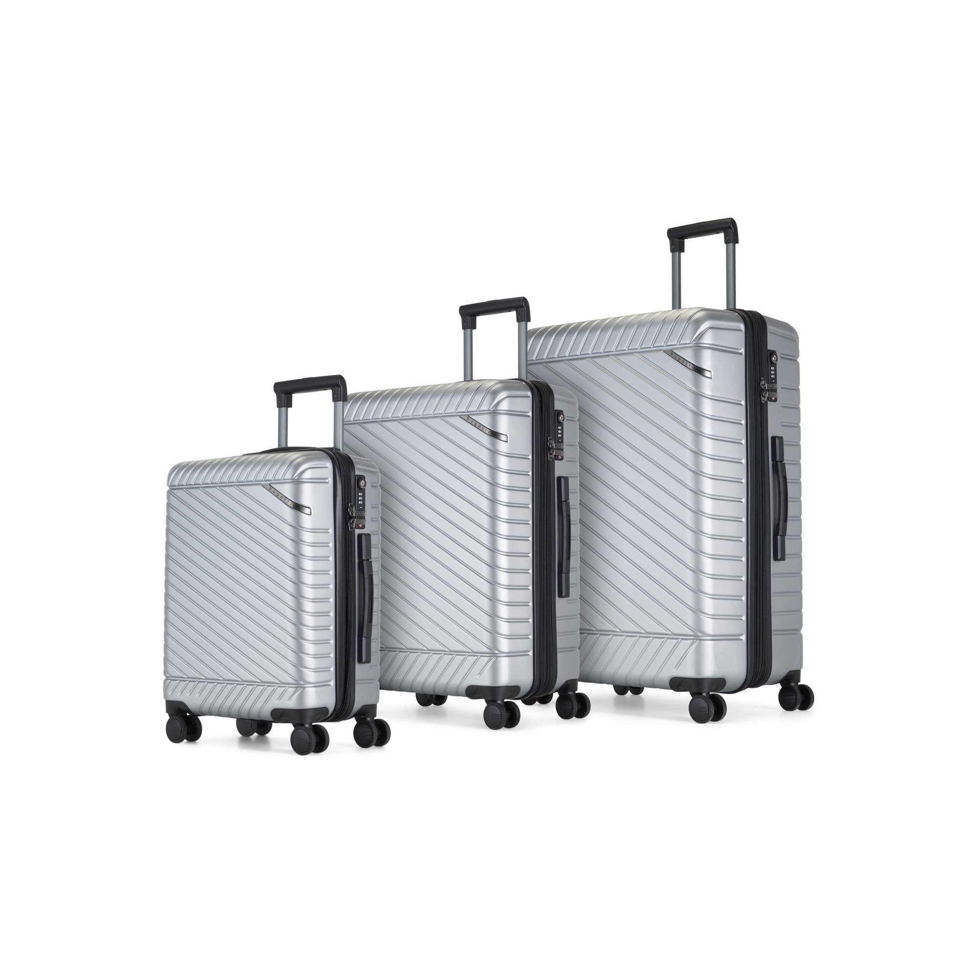 bugatti Oslo 3 Piece Hardside Luggage Set with Expansion, Main, color, 
