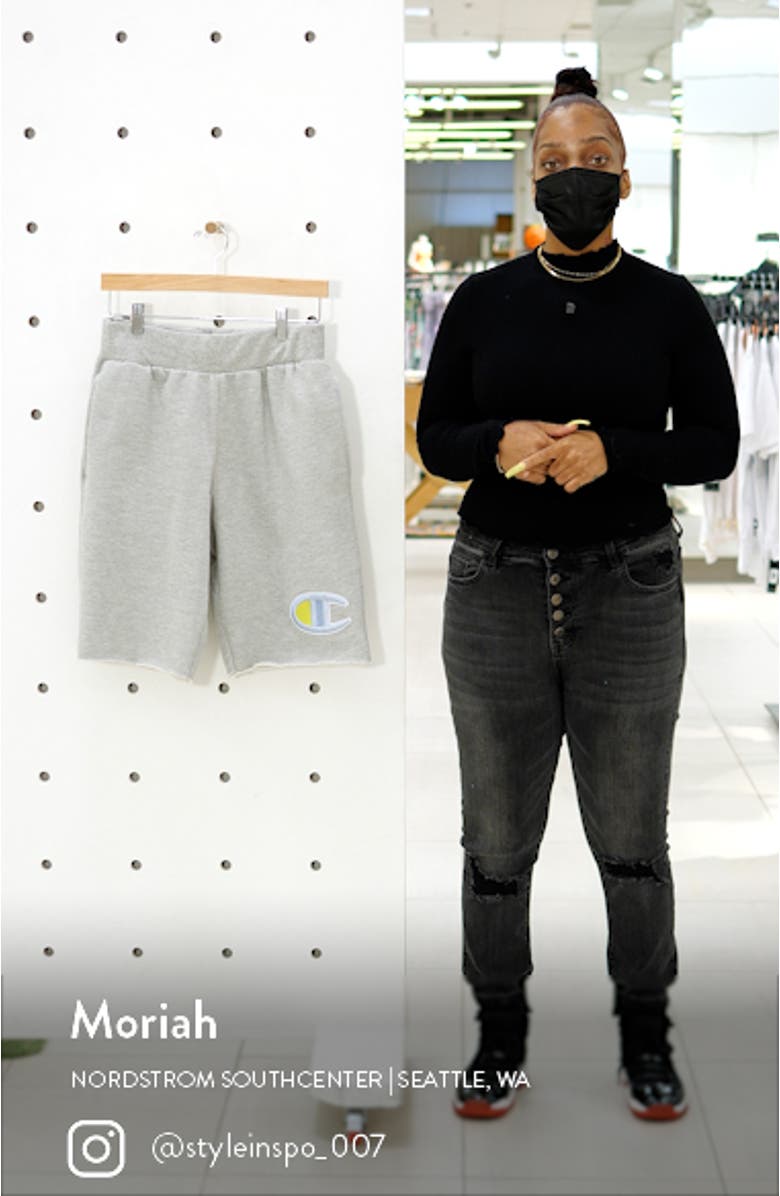 Reverse Weave<sup>®</sup> Fleece Cutoff Shorts, sales video thumbnail