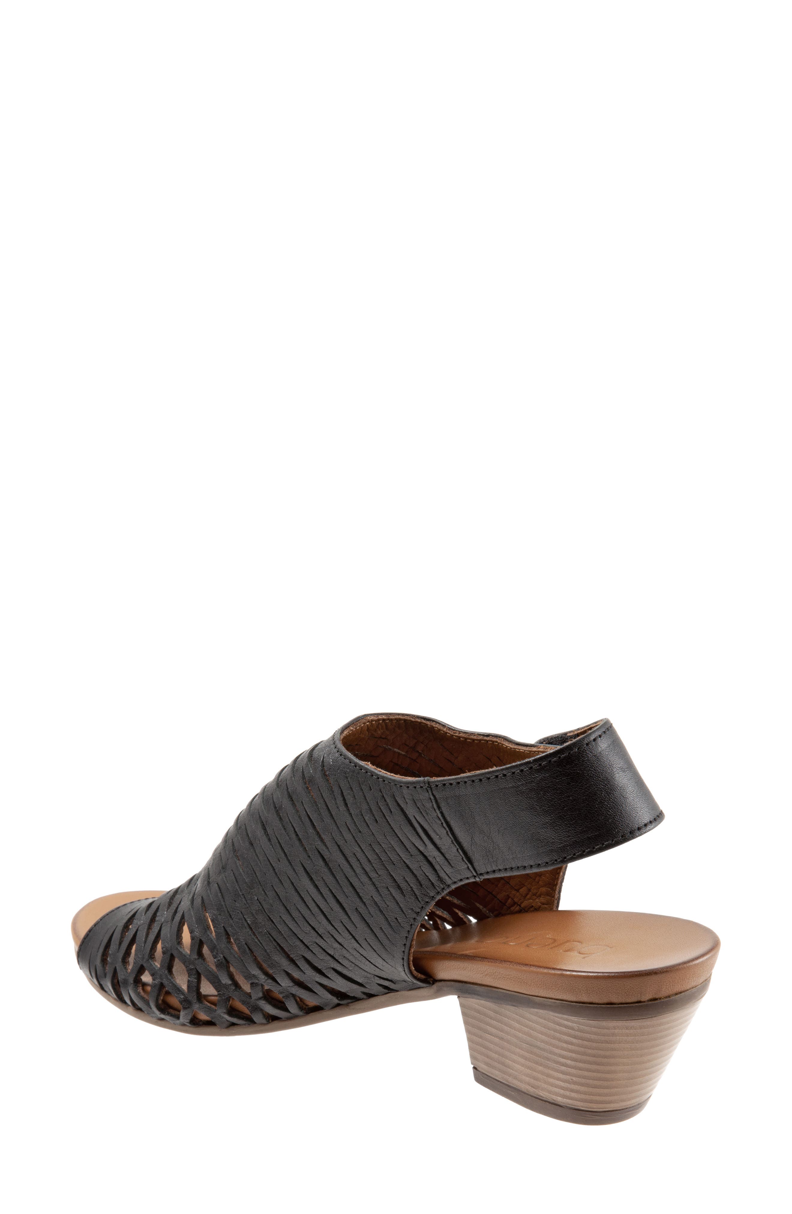 Bueno Lacey Slingback Sandal, Alternate, color, Black Leather