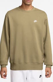 Nike Club Brushed Fleece Crewneck Sweatshirt