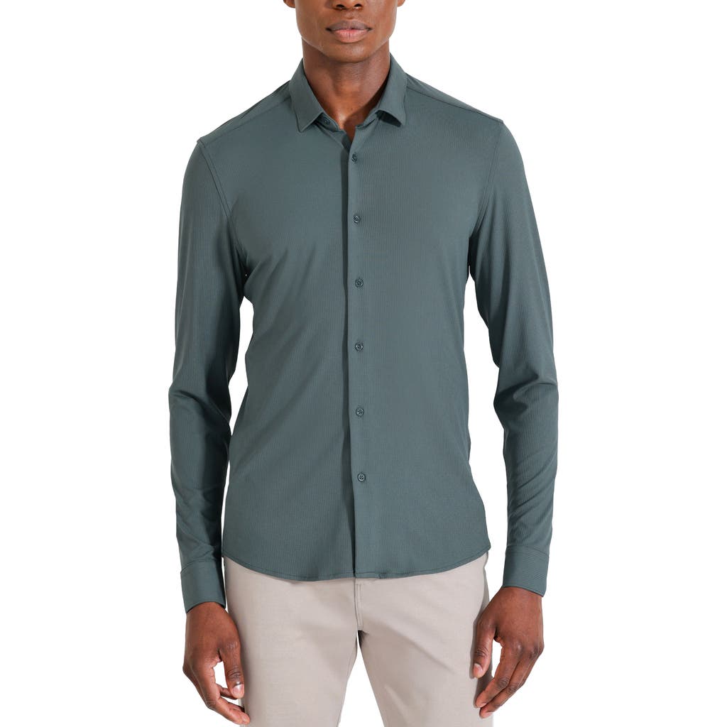 URBAN PERFORMANCE New Bold Ripstop Recicle-Tech Shirt in Green  product