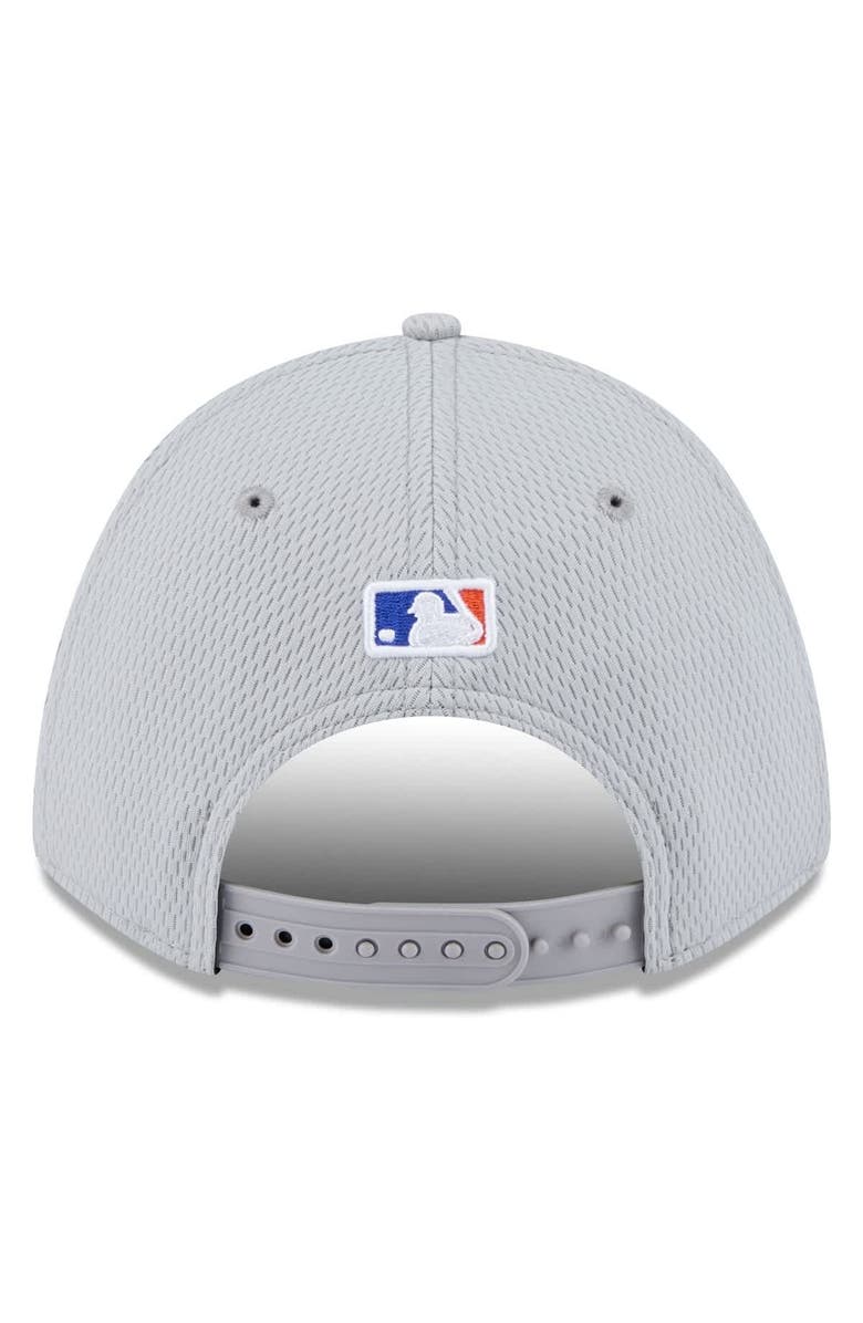 New Era Men's New Era Gray New York Mets 2025 MLB Clubhouse 9FORTY M-Crown Adjustable Hat, Alternate, color, 