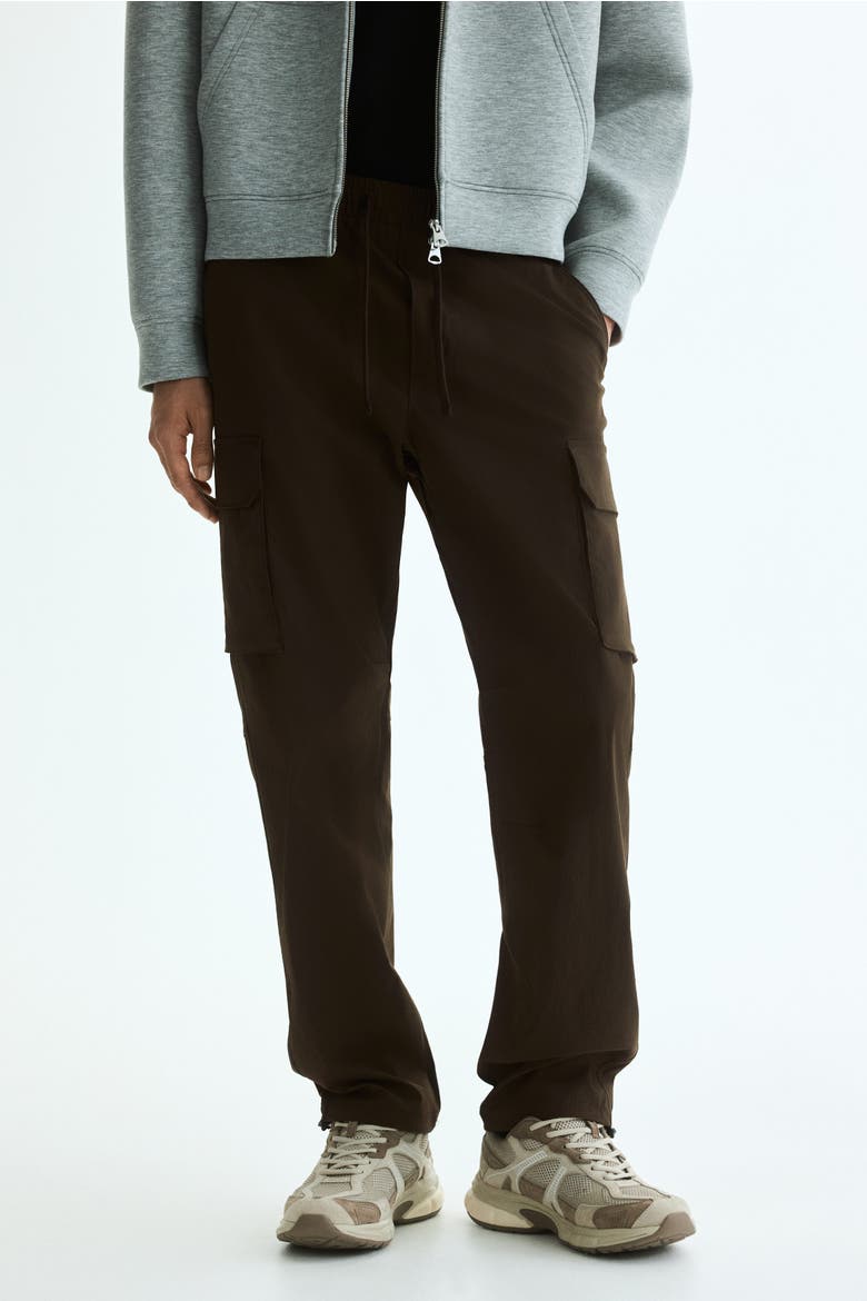 Regular-Fit Cargo Pants, Alternate, color, Dark khaki green