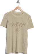 John Varvatos Embroidered Raven Organic Cotton Graphic T-Shirt