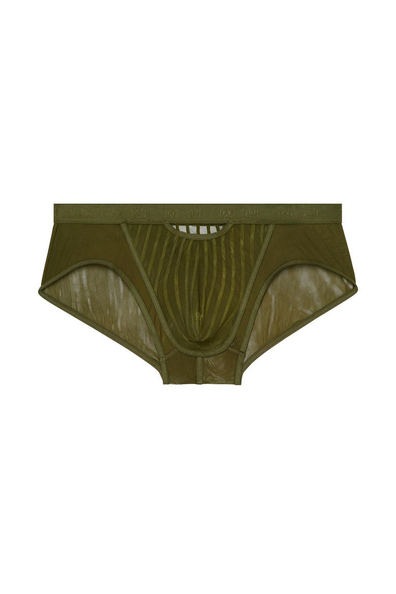 Personal Allure Mini Briefs, Main, color, Olive